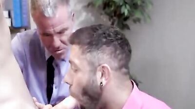 Daddy's catches me, Tristan Hunter, and Dale Savage in a wild dp with toys