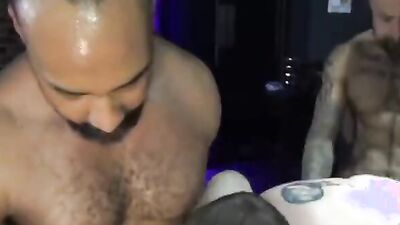 Jake, Clay, and Seth in a wild anal orgy with Ray Diesel