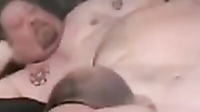 Hot chubby babes share a huge dick in a wild threesome