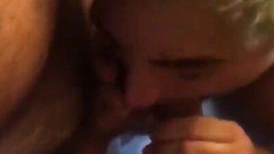 Amateur guys go wild with cum in a wild bareback threesome and gangbang