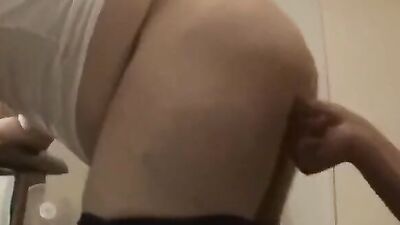Watch as two Japanese men pleasure each other in a steamy kitchen threesome
