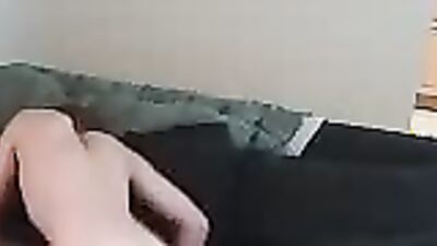 Amateur three-way threesome with a hot guy, a hot chick, and a bareback surprise