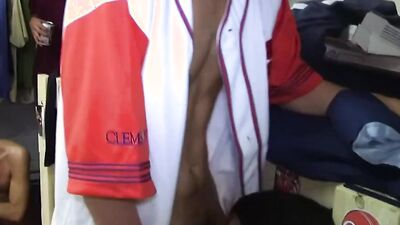 College frat party turns into wild doggy-style with facial finish