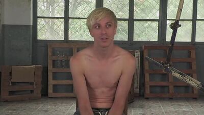 Master Kane dominates and torments two blondes in hot foursome with inked master
