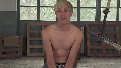 Masters Time: Dom Daddy uses two twinks to play with their sub's ass in wild roleplay session