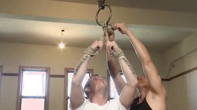 Hayden Richards humiliated and fucked hard for the first time by hot stud Sebastian Keys