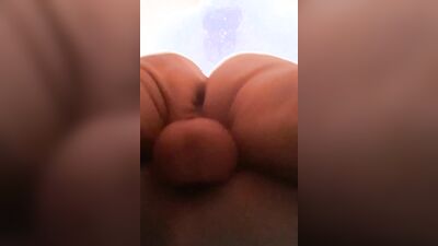 Fucking my BF with a huge cock while my TV is on - it's hot!
