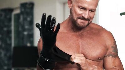 Watch Brogan & Greg Dixxon fist and stroke like the ultimate double-fisting experience for muscular hunk Apollo Fates