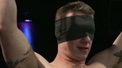 Martin and Mike Martinez brutally fuck and suck in BDSM gangbang frenzy