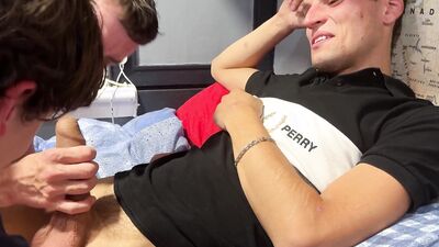 Danny Bianchi's Nude Group Sex with Dark Haired Twink & Carni Lad