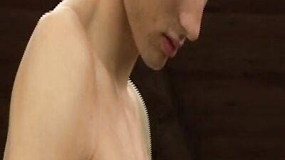 Young guys get dirty and loud in the classroom after class