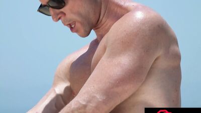 Matty West & Alex Gallegos have a wild Puerto Vallarta romp with bareback anal and outdoor kissing
