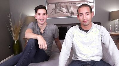 Isaac Lin gets raw and hard from Jared Marzdon in a hot interracial action