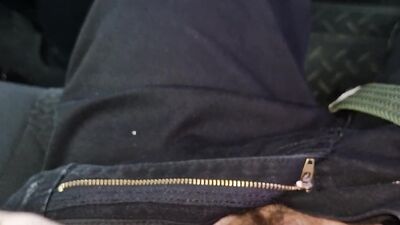 Watch this amateur guy get a raw surprise in a taxi after jerking off in the backseat
