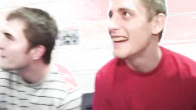 Party girl with a big cock gets a raw surprise from Frat guys in Hazing Twist Prank