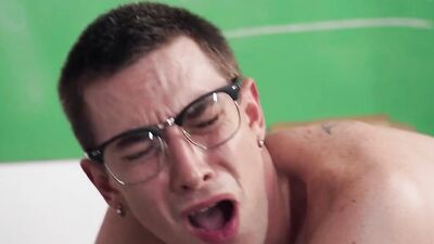 Luke Connors & Jack Hunter get wild in a public fuckfest with hot cumshots