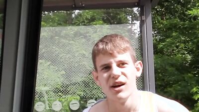Hitchhiker's First Forest Ride Turns into a Wild Blowjob and Anal Adventure with a Big Cock