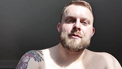 Hairy chested bear fucks post-workout straight roommate until he creams in POV