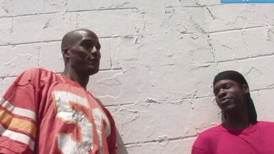 Billy Long gets down and dirty with a BBC in hot African action