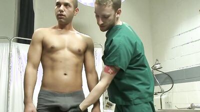 Carter West humiliated and edging by two perverts in uniform