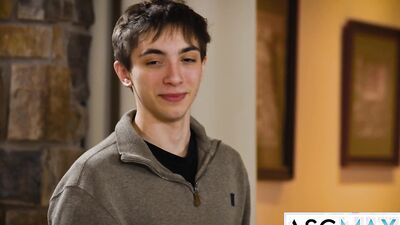 Evan Jordie surprises his roommate with a steamy swap and raw fuck session