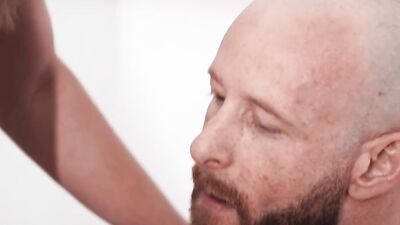 Joey Mills Takes On Professor Brody Meyer's Bareback Cock And Gives Him A Taste