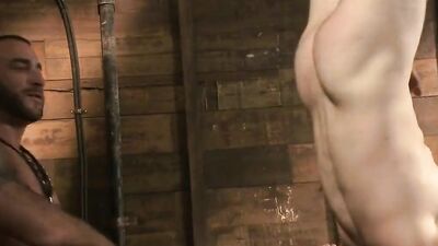 Spencer Reed gets tied up, spanked, and restrained before moving to Europe!