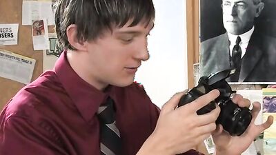 Andy Kay and Georgia Grey share a wild night after school with a big dick and a hot load