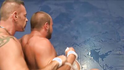 Watch Jessie Balboa and Colin Steele dominate and stroke like wild studs in kinky training session