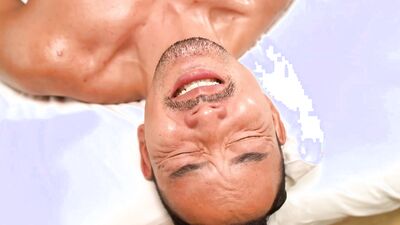 Shinta's Juicy Hole gets a deepthroat workout from Hung Asian Hroya Bareback