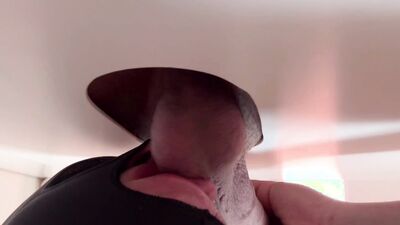 I couldn't resist getting my chubby body stuffed with a big Xl cock - a poolside blowjob with a twist