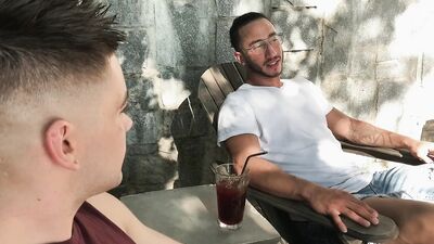 Xavier Cox seduces Johnny Rapid for hot, steamy, and dirty sex swapping