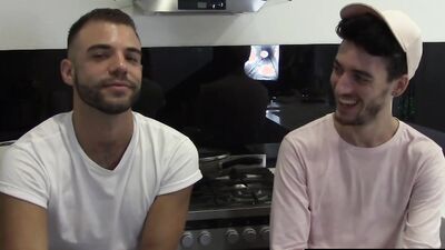 Xavier & Lewis get down and dirty with each other's big cocks in HD