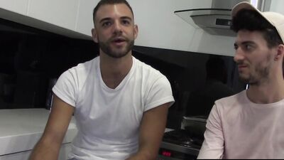 Xavier & Lewis get down and dirty with each other's big cocks in HD