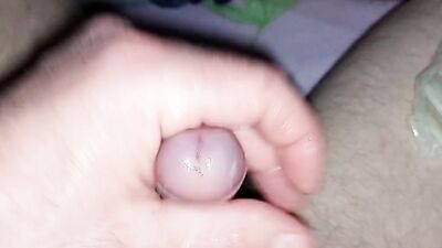 Watch this straight dude dominate and use his young submissive slave's mouth and ass until they're both filled with cum