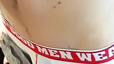 Krist Cummings and Philip Ashton get kinky with stroke and cumming together