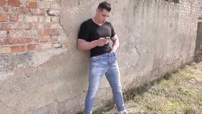 Rico Fatale and Peter Lipnik go wild on Slutty Euro babe's ass in the great outdoors