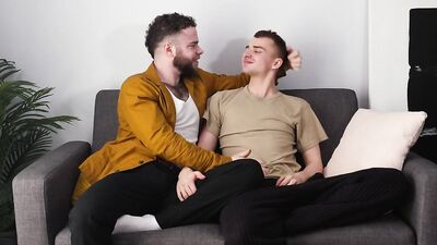 Watch this hunk destroy a cute twink from Montreal with his bare hands and big cock