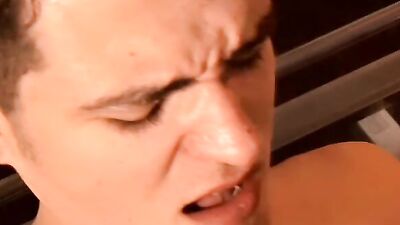 Watch McKensie Cross teach Lucas Davidsons' mouth to suck before getting his big cock filled