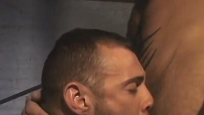 George Glass & Jake Deckard share a big cock in mutual anal pounding & rimming frenzy