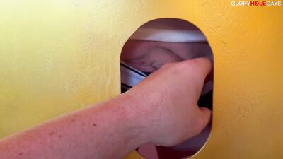 Uncut Xl Cock takes on a Gloryhole challenge and takes a cumshot in every hole
