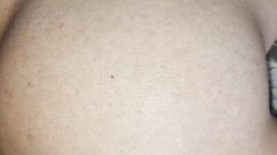 Stepdad takes his stepdaughter's huge cock for a wild ride, ends with a messy surprise in my tight asshole!