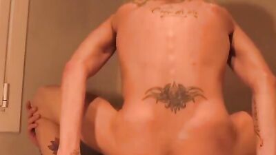 Carlox Robbed takes control & uses Zeus Vargas muscular ass for a wild bareback ride