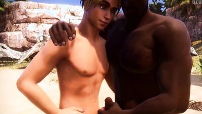 QzoBoy dominates and pounds a wild whore on the team in 3D GAY PORN WILD LIFE - Whore On The Team.