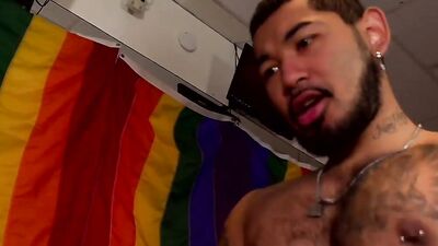 Jesse Stone's tight ass gets stretched by PeterFEVER's huge cock inked muscle