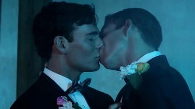 Pretty gay twinks are lovemaking in some interesting sex positions