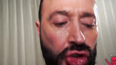 Horny bloke gets his ass nailed with neighbor's big dick