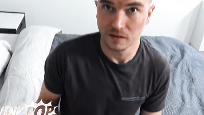 Amateur bloke gets his ass nailed with stranger's cock in a POV