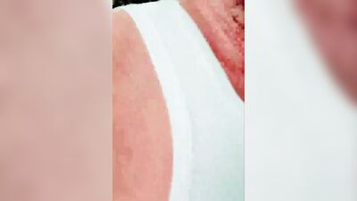 Amateur chap films himself while playing with a dildo in public