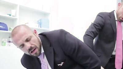 Felipe Ferro & James Castle are shagging in the office